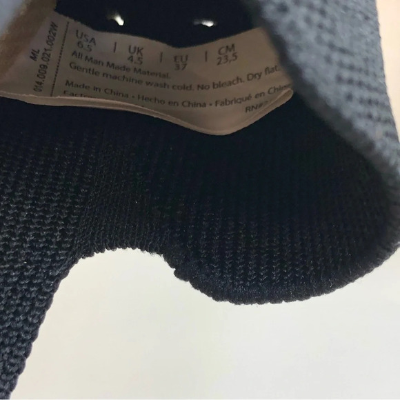 NWT Dearfoam Women’s Black Slip On Sneaker Size 6.5 - Picture 6 of 7